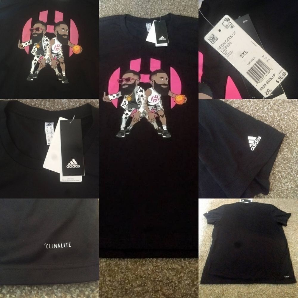 Adidas Harden Graphic Men's Tee Sz 2XL BRAND NEW